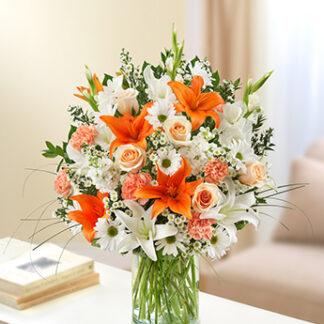 Sincerest Sorrow - Peach, Orange and White