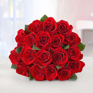 Red Roses, 18 Stems