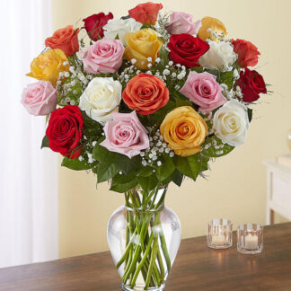 Ultimate Elegance Long Stem Assorted Roses