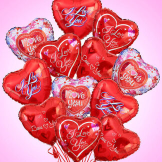 12 I Love You Balloons