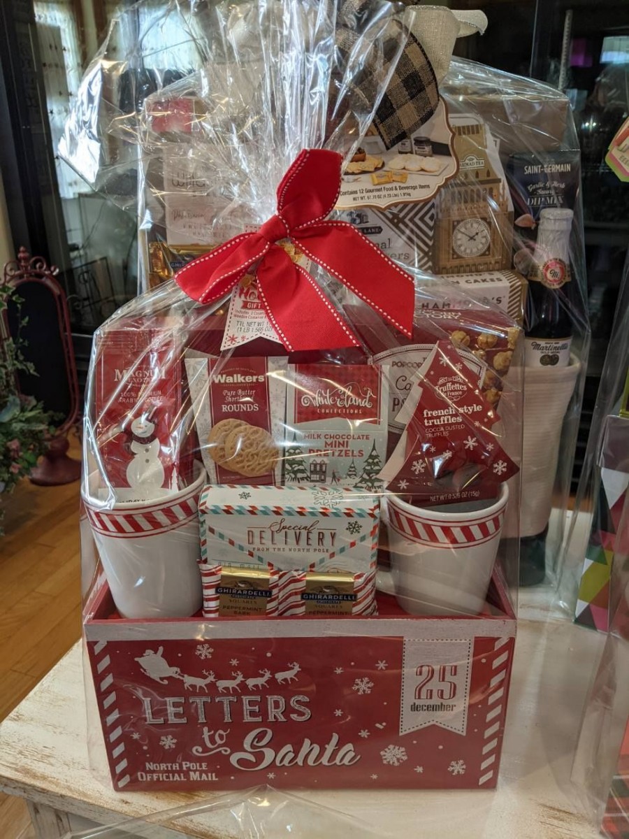 Santa Baby Gift Basket