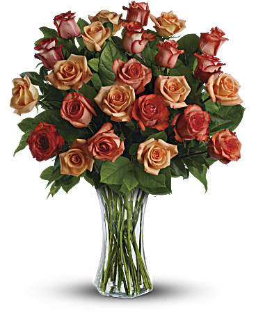 Orange Assorted Roses