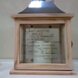 Grant Me Serenity Lantern