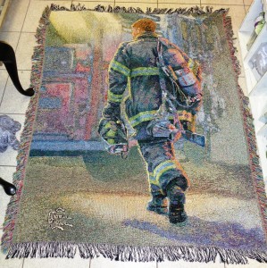 Fire Fighter Sympathy Blanket