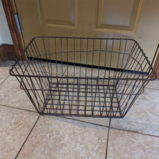 Antique Large Metal Basket