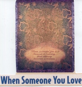 When Someone You Love