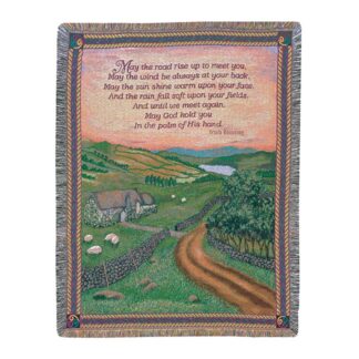 Irish Blessings Tapestry Blanket