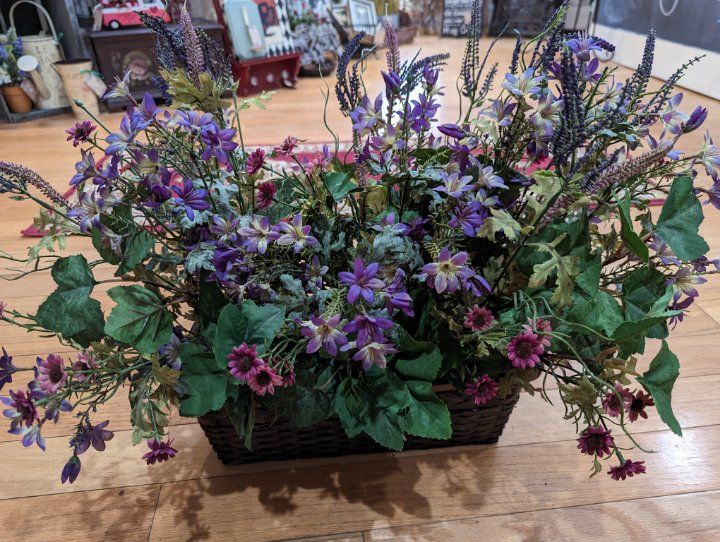 Large Wild Flower Silk Arrangement