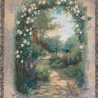 Quiet Place Sympathy Tapestry
