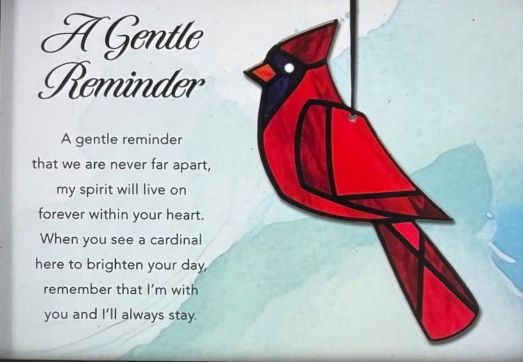 A Gentle Reminder Keepsake Ornament